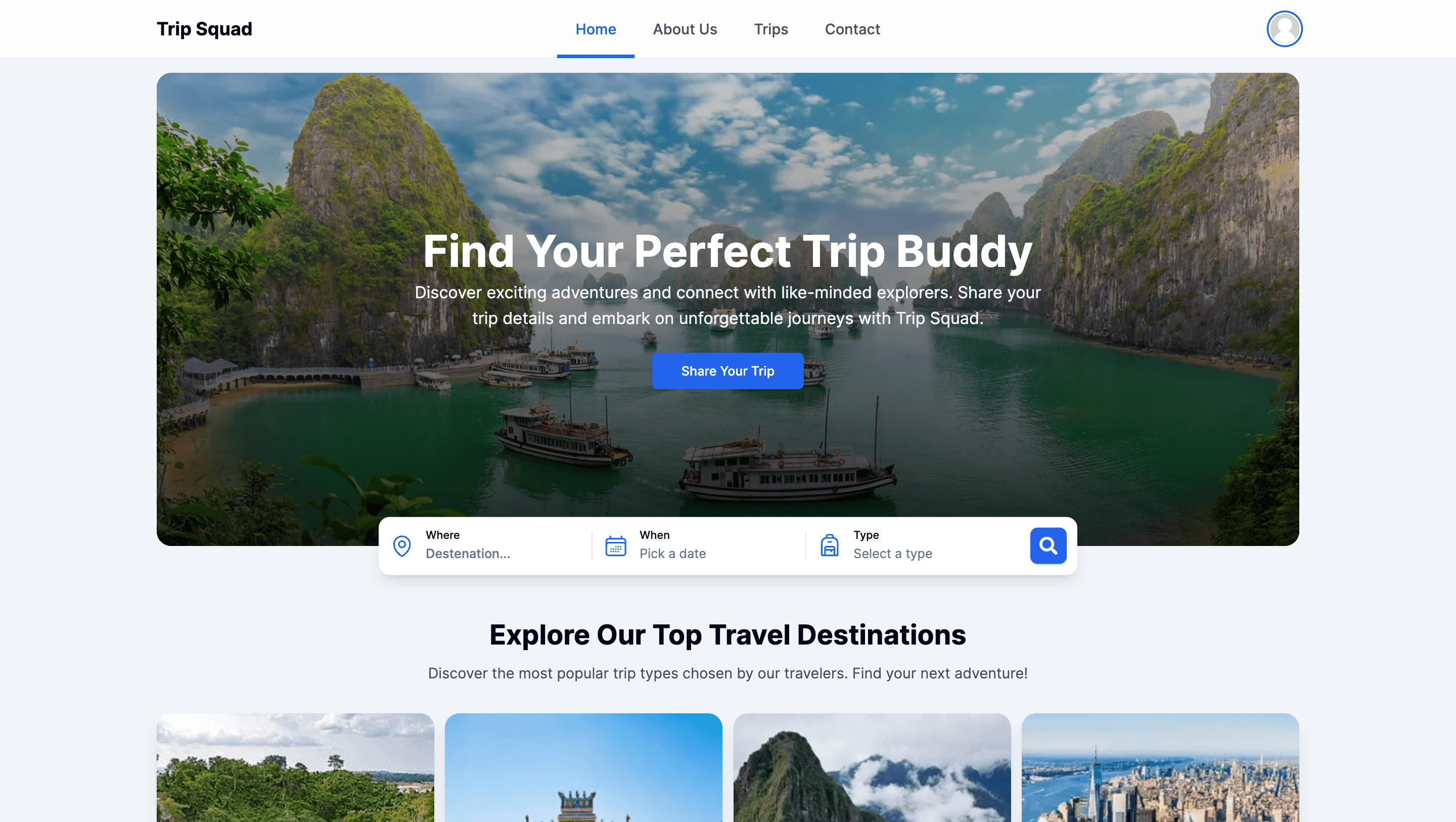 Trip Squad: Connect with Like-minded Travelers for Your Next Adventure